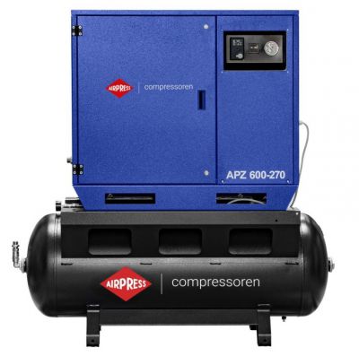 Kompresor wyciszany  APZ 600-270 10 bar 5.5 KM/4 kW 650 l/min 270 l - NOWOŚĆ!