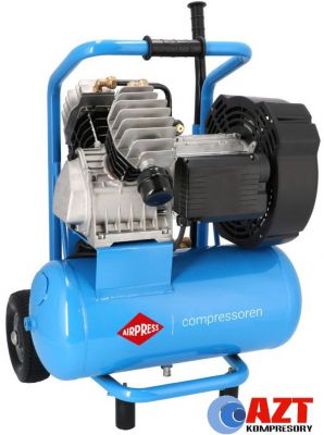 Kompresor dwutłokowy LM 25-410 10 bar 3 KM/2.2 kW 328 l/min 25 l AIRPRESS