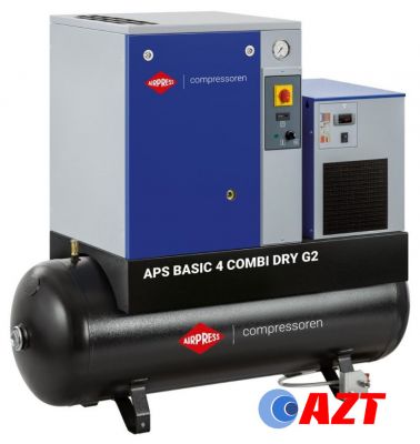 Kompresor śrubowy APS 4 Basic G2 Combi Dry 200l. AIRPRESS