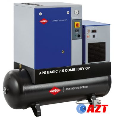 Kompresor śrubowy APS 7.5 Basic G2 Combi Dry 500l.  AIRPRESS