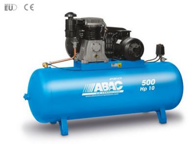 Kompresor dwutłokowy ABAC PRO B7000/500 FT10 | 11 bar | 10 KM/7.5 kW | 1210 l/min | 500 l | 400