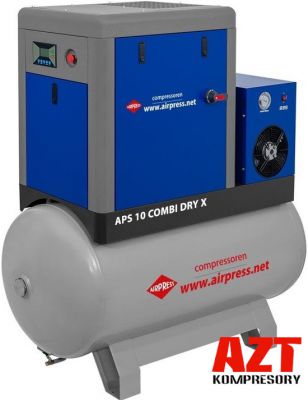 Kompresor śrubowy AIRPRESS APS 15 Combi Dry X