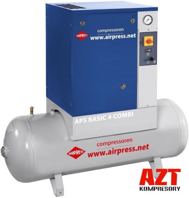 Kompresor śrubowy AIRPRESS APS 4 Basic Combi