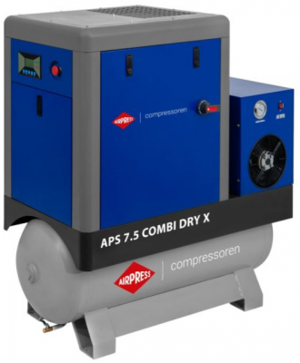 Kompresor śrubowy APS 7.5 Combi Dry X