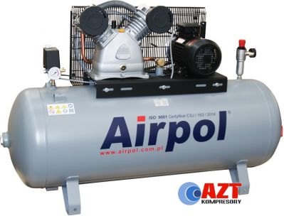 Kompresor tłokowy AIRPOL Com-R4-270 4kW 10bar