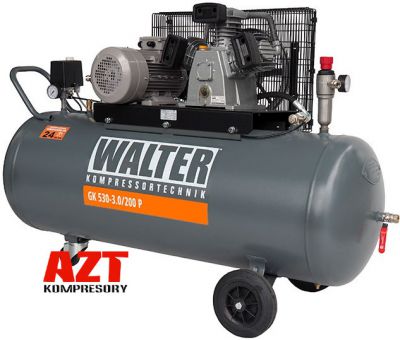 Kompresor tłokowy WALTER GK 530-3/200