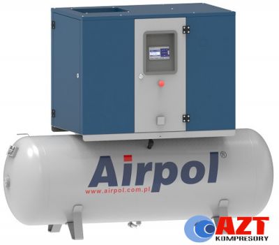 Kompresor śrubowy sprężarka AIRPOL K 4 566l/min. 4 kW
