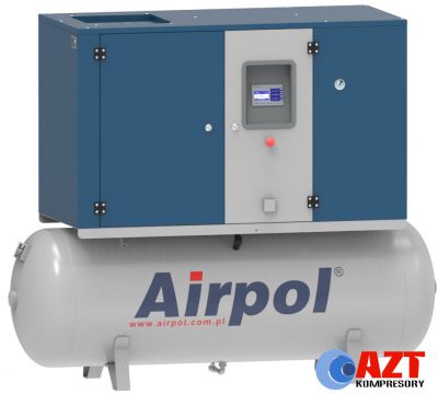 Kompresor śrubowy AIRPOL KPR 7 z falownikiem 1,13m3/min. 10 KM