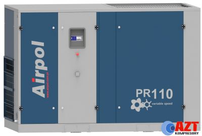 Kompresor śrubowy sprężarka AIRPOL PR 110 z falownikiem