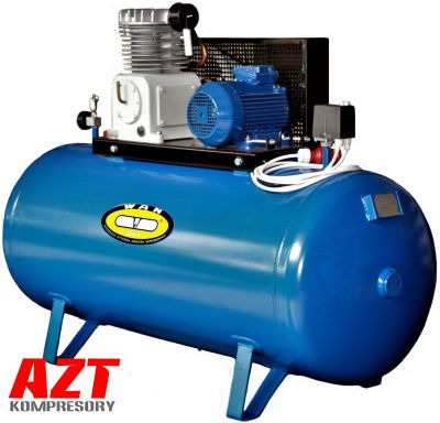 AZT  Kompresor tłokowy WAN ES 3 kW 400 L sprężarka